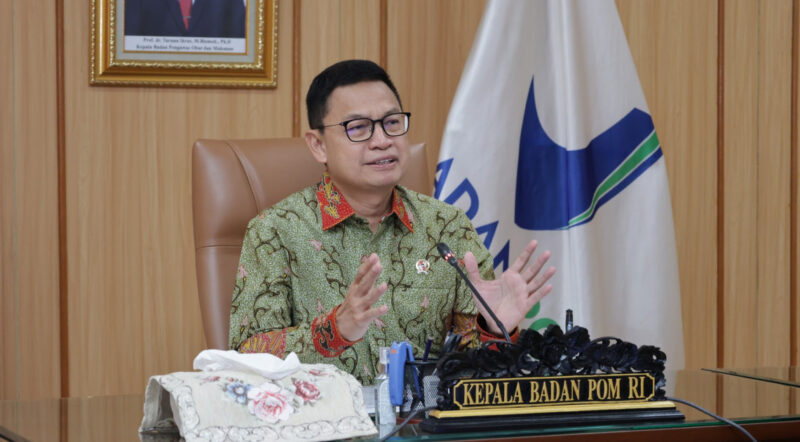 Kepala BPOM Taruna Ikrar.
Sumber Foto: Badan POM