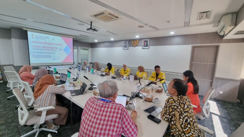 Himpunan Mahasiswa Pascasarjana FKM UI melaksanakan Adusiensi di Kemendikdasemen (Sumber foto : HMP FKMI UI)