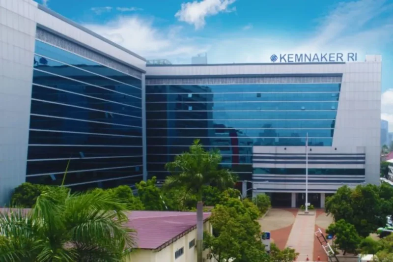 Gedung Kemnaker RI. (Kemnaker RI)