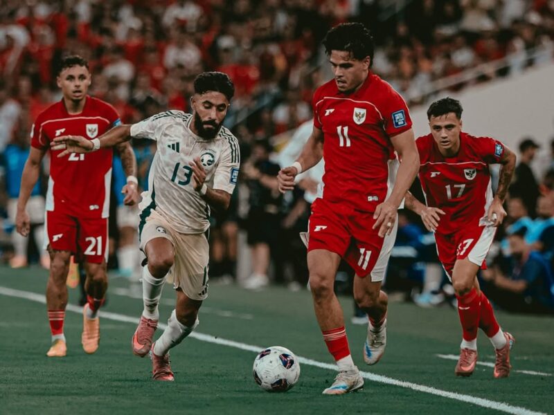 Timnas Indonesia harus mengakui keunggulan Arab Saudi (Sumber Foto: Instagram @timnasindonesia