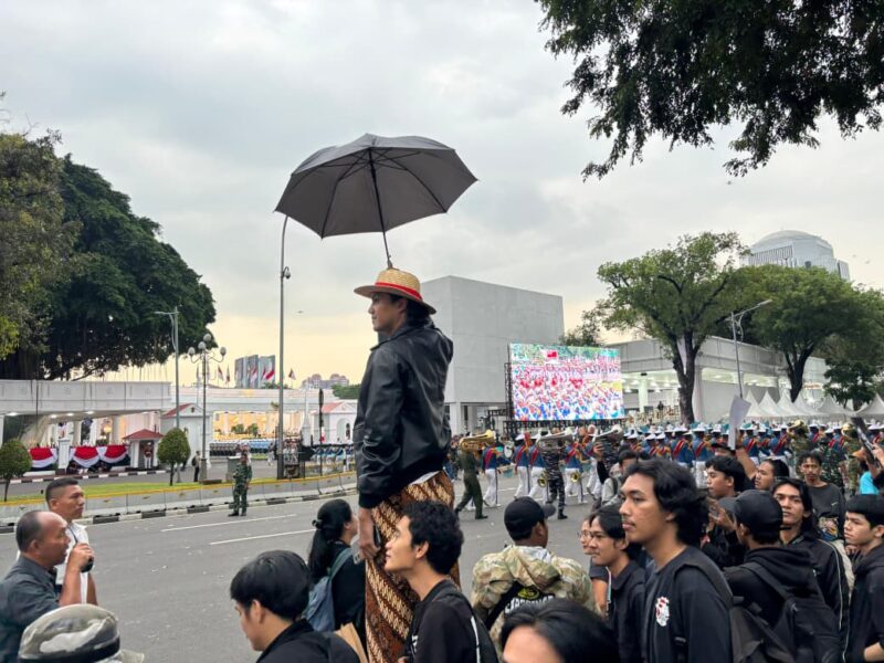 Aksi Kamisan di depan Istana Presiden