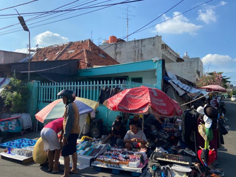 Suasana Pasar Loak Jatinegara /Foto : Ahmad Fadlan Azizi
