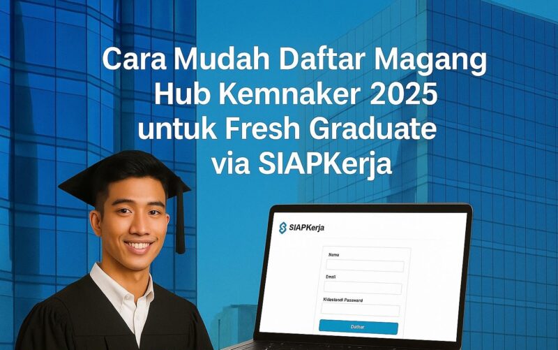 Daftar Magang Hub Kemnaker 2025 via SIAPKerja.