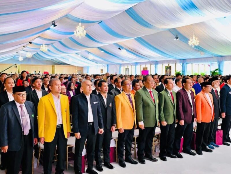 para rektor serta pimpinan perguruan tinggi negeri dan swasta tahun 2026 di Istana Kepresidenan Jakarta