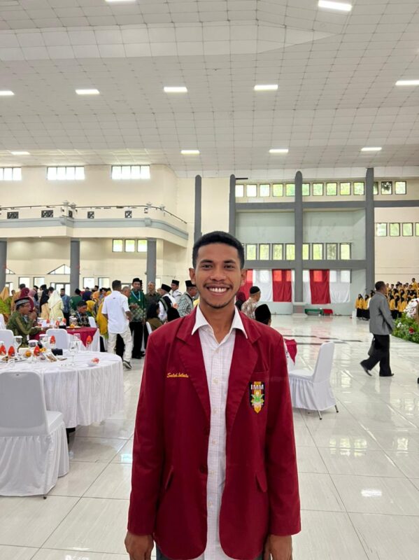 Foto: IMMawan Saleh Loilatu - Ketua Panitia Musycab XV IMM Kota Ambon
