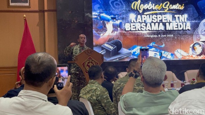 Foto: Foto: Kapuspen TNI Brigjen TNI Muhammad Nas (Rizky Adha Mahendra/detikcom)