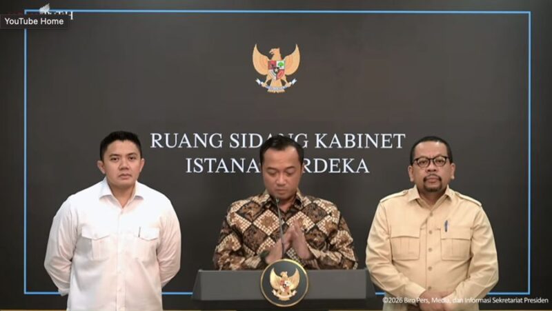 Dok. Tangkapan layar youtube Setpres RI